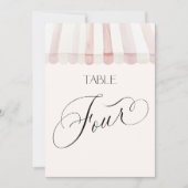 Vers Tafel Nummer Vier Op de Markt Kaart (Voorkant)