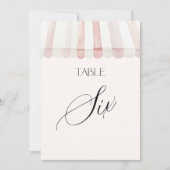 Vers Tafel Nummer Zes Op de Markt Kaart (Voorkant)