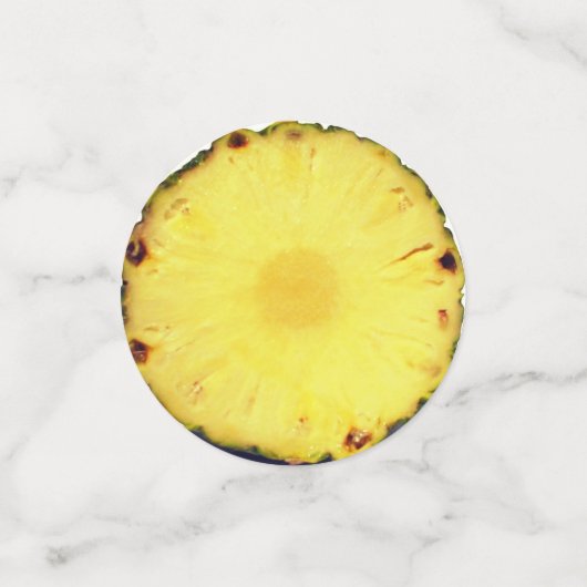 Vers tropische anananasvruchten confetti (Kleine voorkant)