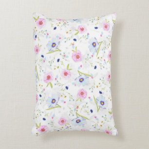 Vers tuinbloemen accent kussen