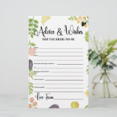 Vers uit de markt advies wensen voor de bruid (Staand voorkant)