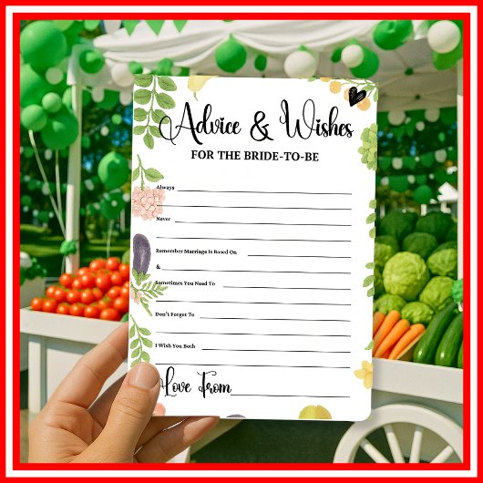 Vers uit de markt advies wensen voor de bruid