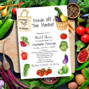 Vers uit de markt Basket Canvas tas Vrijgezellenfe Kaart