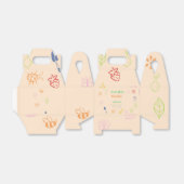 Vers uit de markt handgetrokken Vrijgezellenfeest Bedankdoosjes (Uitgevouwen)