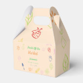 Vers uit de markt handgetrokken Vrijgezellenfeest Bedankdoosjes (Voorkant Zijde)