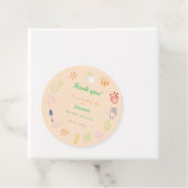 Vers uit de markt handgetrokken Vrijgezellenfeest Bedankjes Labels (In situ)