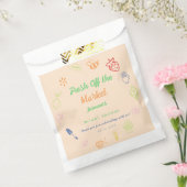 Vers uit de markt handgetrokken Vrijgezellenfeest Bedankzakje (Gezegeld)