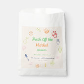 Vers uit de markt handgetrokken Vrijgezellenfeest Bedankzakje (Voorkant)