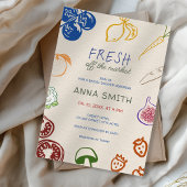 Vers uit de markt handgetrokken Vrijgezellenfeest Kaart