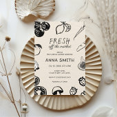 Vers uit de markt handgetrokken Vrijgezellenfeest Kaart