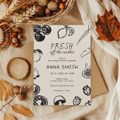 Vers uit de markt handgetrokken Vrijgezellenfeest Kaart