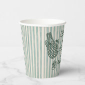 Vers uit de markt handgetrokken Vrijgezellenfeest Papieren Bekers (Rechts)