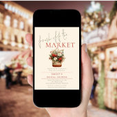 Vers uit de markt Kerst Vrijgezellenfeest Kaart