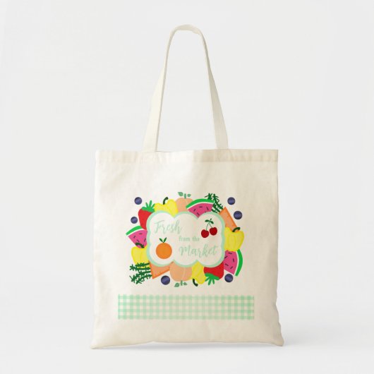 Vers uit de Markt Tote Bag (Voorkant)