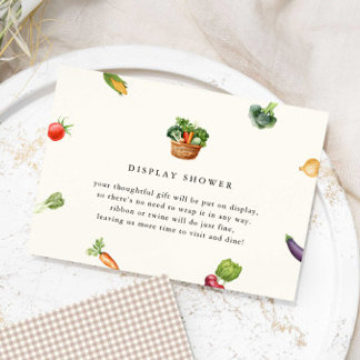 Vers uit de markt Vrijgezellenfeest display douche Informatiekaartje