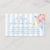 Vers Uit de markt Whimsical Recept Informatiekaartje (Voorkant)