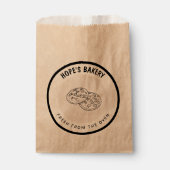 Vers uit de oven  bedankzakje (Voorkant)