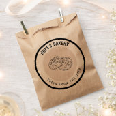 Vers uit de oven  bedankzakje (Geknipt)