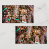 VERS UIT HET TEMPLATE VAN DE BOTSARTKAART VISITEKAARTJE (Voorkant / Achterkant)