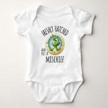 Vers Uitgekomen | Baby Dino Uitbroedend Body Pakje