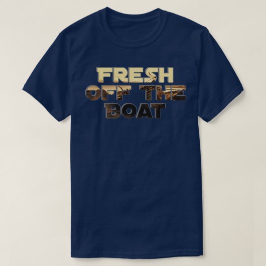 Vers van de boot 1 t-shirt (Design voorkant)