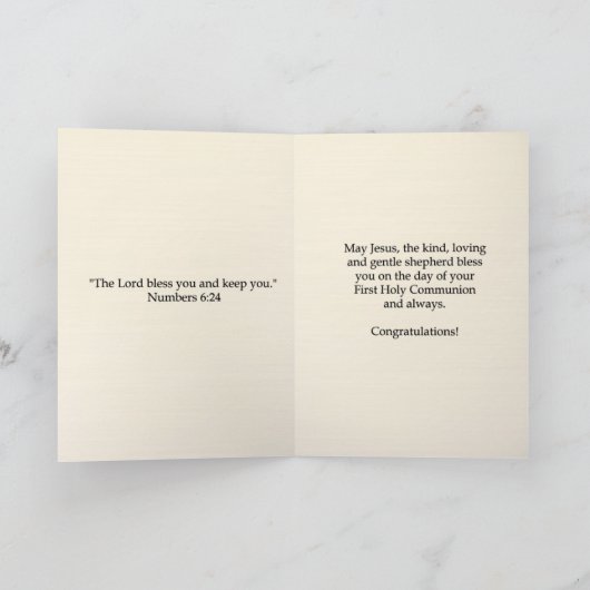 Vers van de Kaart van het Avondmaal van de Heilige (Binnen)