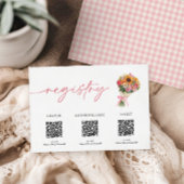 Vers van de Market Vrijgezellenfeest Registry Kaar Informatiekaartje