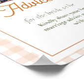 Vers van de markt Advies voor bruidsschoenen Poster (Hoek)