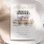 Vers van de markt Bloemen Vrijgezellenfeest Kaart