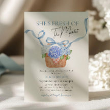 Vers van de markt Blue Hydrangea Vrijgezellenfeest