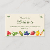 Vers van de markt Boerderij Vrijgezellenfeest Rece Informatiekaartje (Voorkant)