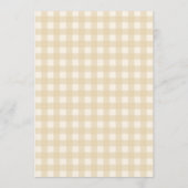 Vers van de markt Boeren Marktthema Menu (Achterkant)