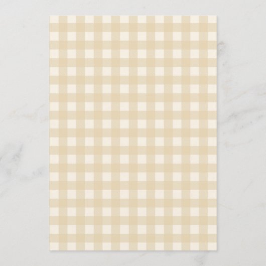 Vers van de markt Boeren Marktthema Menu (Achterkant)