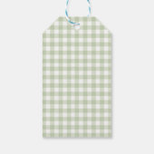 Vers van de Markt Boerenmarkt Bruidsdiner Cadeaulabel (Achterkant)