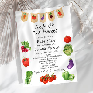 Vers van de Markt Boerenmarkt Bruidsdiner Kaart