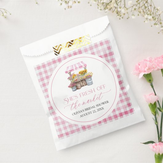 Vers van de markt Boerenmarkt Bruiloft Bridal Show Bedankzakje (Gezegeld)