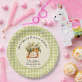 Vers van de Markt Boerenmarkt Bruiloft Feestje  Papieren Bordje (Feest)