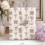 Vers van de markt Boho Bloemenboeket Cadeaupapier<br><div class="desc">Fresh Off the Market Boho Floral Boeket Verpakkingspapier Matching items zijn beschikbaar.</div>