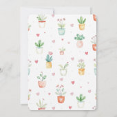 Vers van de markt Bruids Douche uitnodiging (Achterkant)