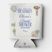 Vers van de Markt Bruidsborrel Whimsisch Blikjeskoeler (Voorkant)