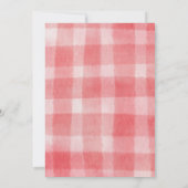 Vers van de Markt Bruidsdiner Apple Rustic Kaart (Achterkant)