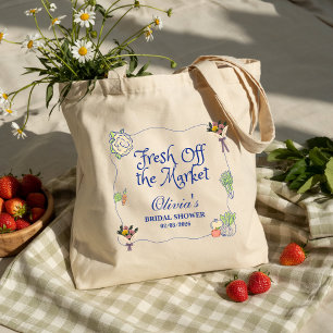 Vers Van de Markt Bruidsdiner Bruiloftsshowers Fee Tote Bag