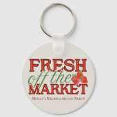 Vers van de Markt Bruidsdiner Sleutelhanger (Voorkant)