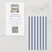 Vers van de markt - Coastal Market Bridal Informatiekaartje (Voorkant / Achterkant)