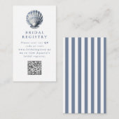 Vers van de markt - Coastal Market Bridal Informatiekaartje (Voorkant / Achterkant)