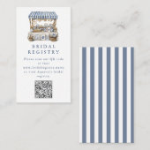 Vers van de markt - Coastal Market Bridal Informatiekaartje (Voorkant / Achterkant)