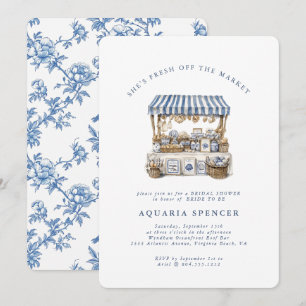 Vers van de markt - Coastal Market Bridal Kaart