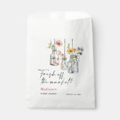 Vers van de markt Floral Jar Vrijgezellenfeest Bedankzakje (Voorkant)