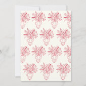 Vers van de markt Fun Hand getrokken Vrijgezellenf Kaart (Achterkant)