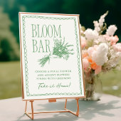 Vers van de markt Groen Vrijgezellenfeest Poster